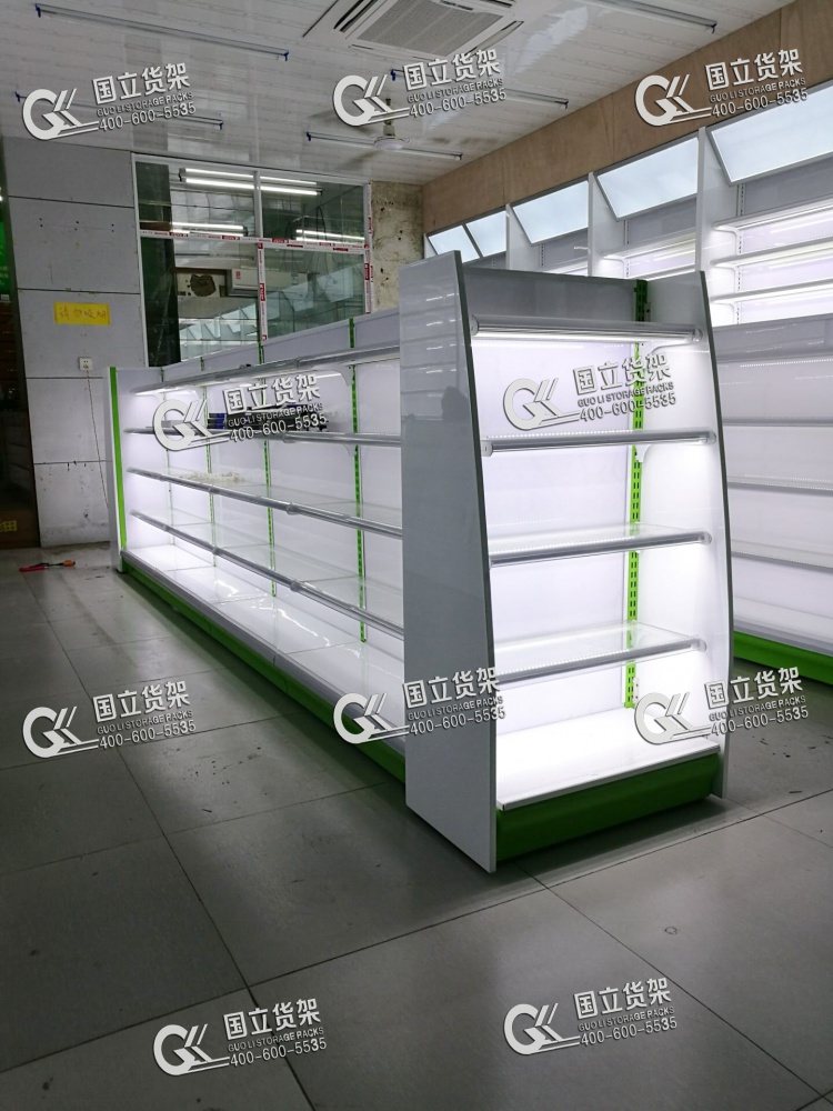 亞克力中島雙面貨架