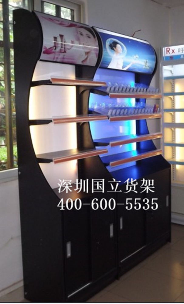 外弧燈箱單面架