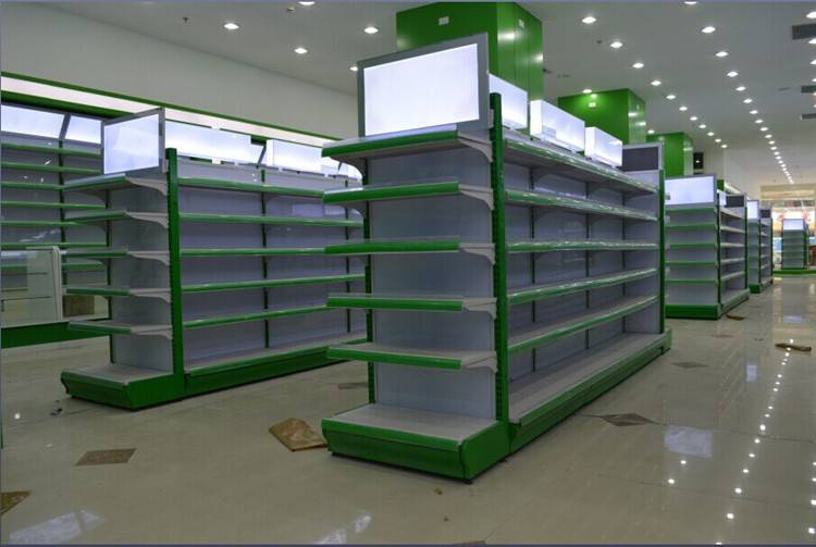 中聯(lián)綠色藥店中島貨架
