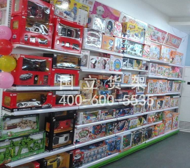 兒童玩具單面展架架