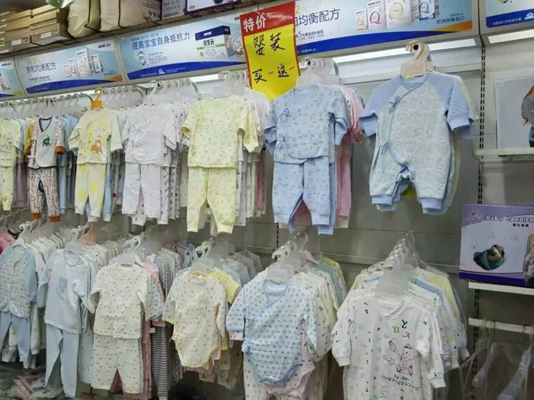 母嬰店童裝單面架