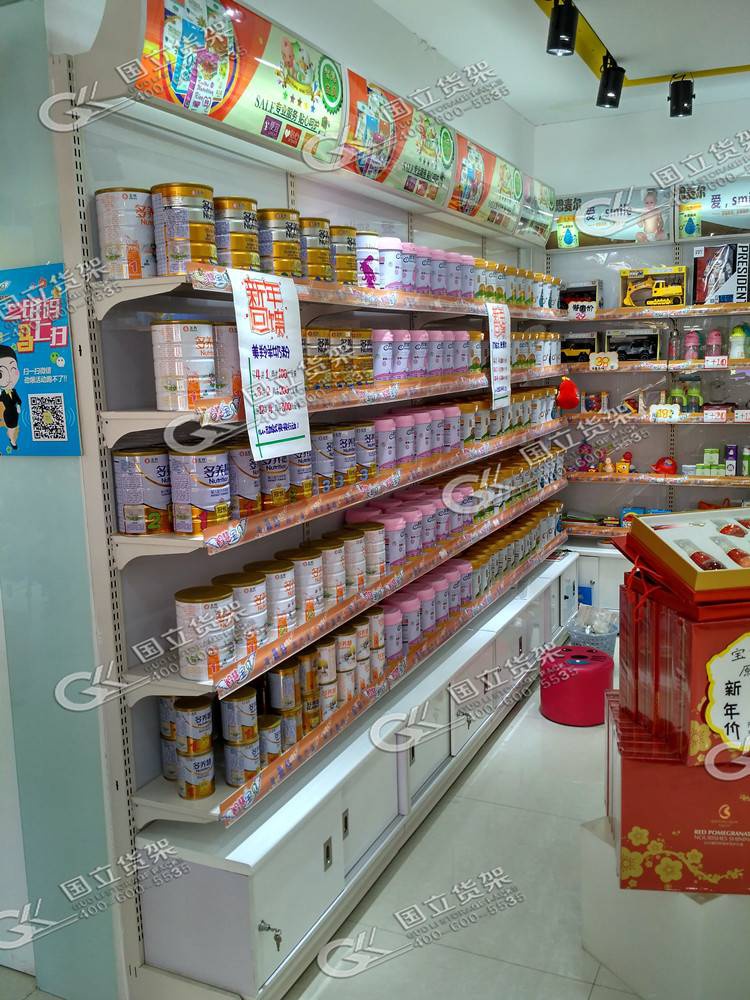奶粉展示貨架