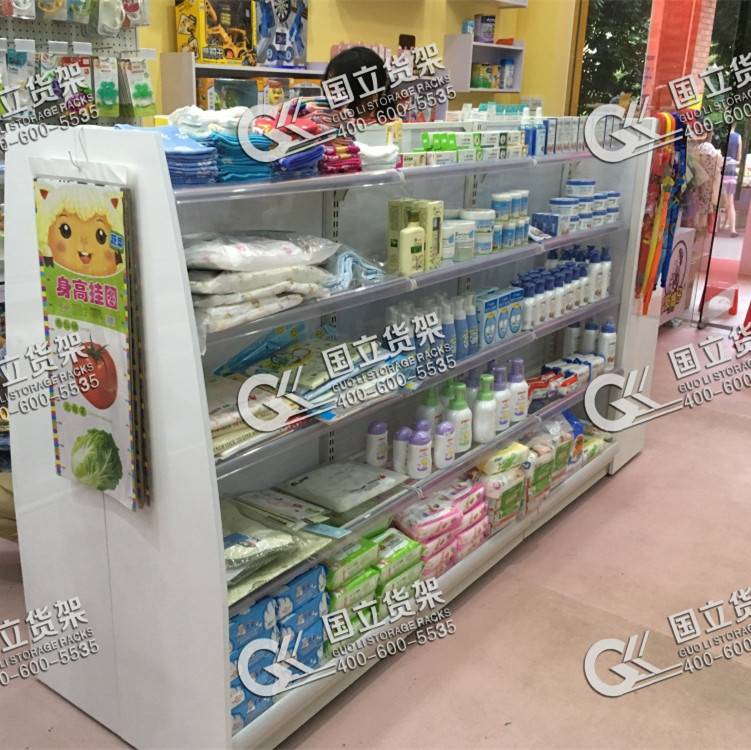 孕嬰用品中島貨架