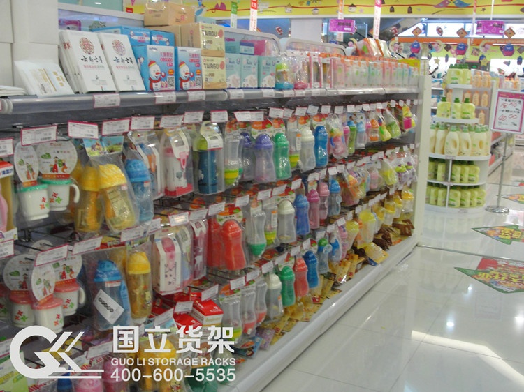 嬰幼兒用品中島貨架
