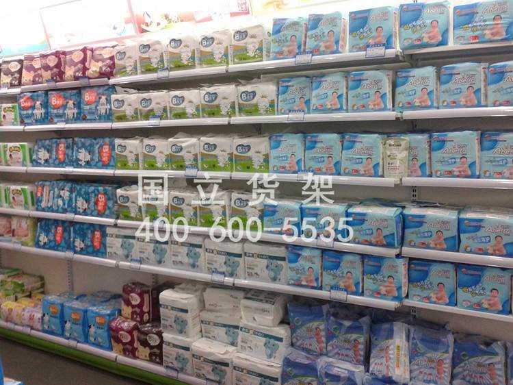 嬰兒紙尿褲單面展示架