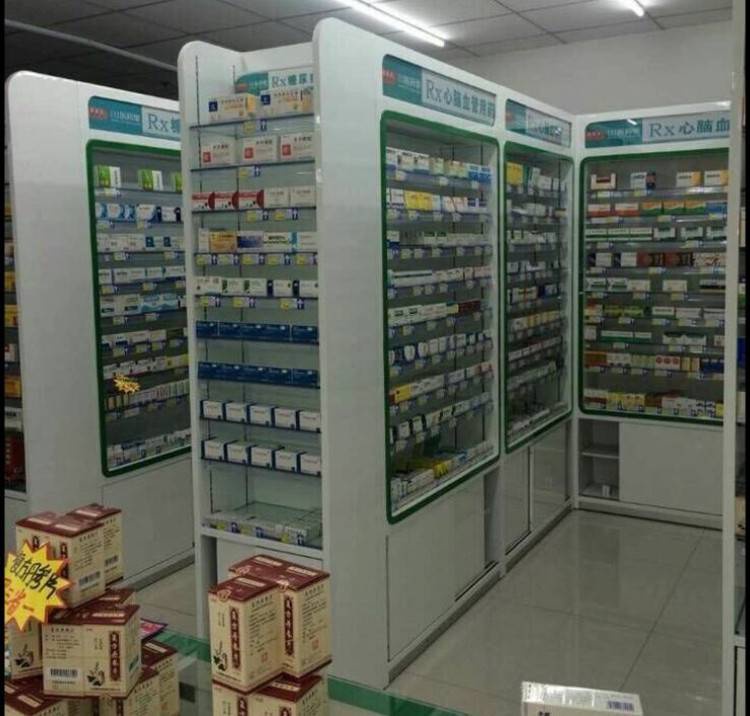 藥店陰涼柜貨架