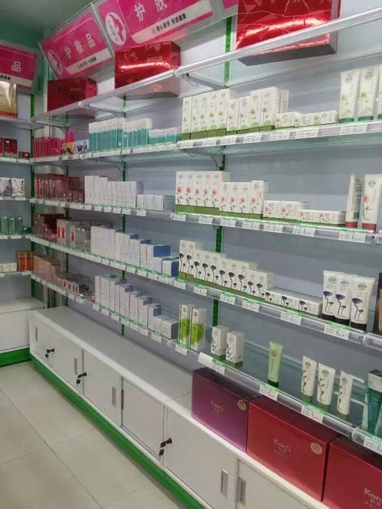 藥品單面貨架展架