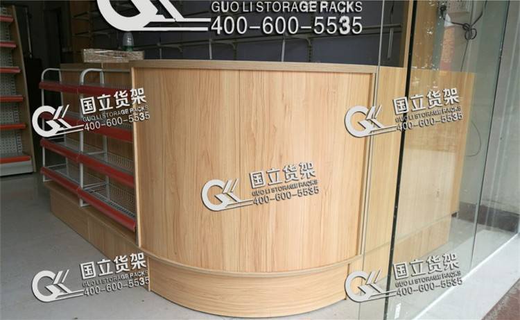 定制木質(zhì)收銀臺(tái)