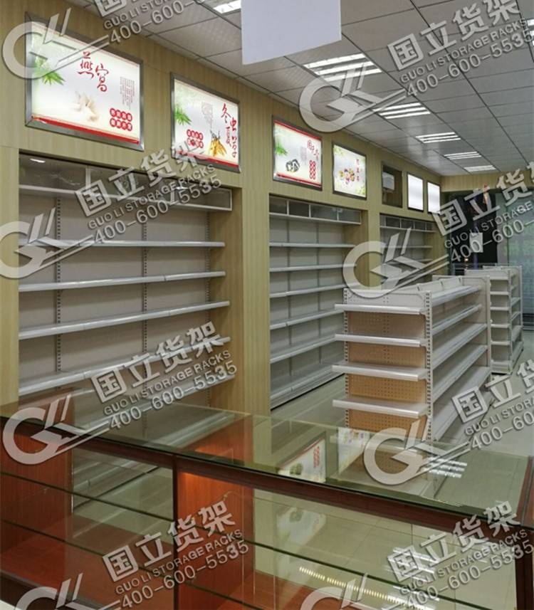 連鎖藥店貨架