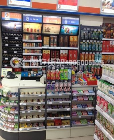 百貨商場(chǎng)煙酒柜展示貨架