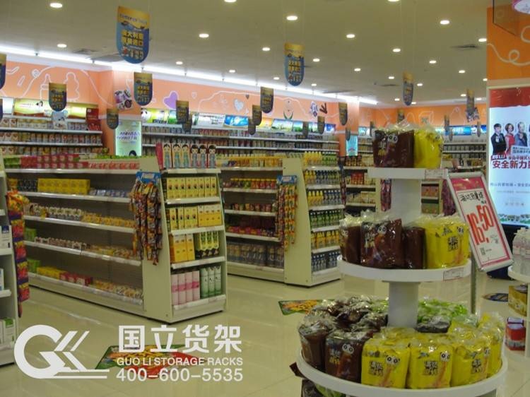 母嬰店貨架促銷展示架 