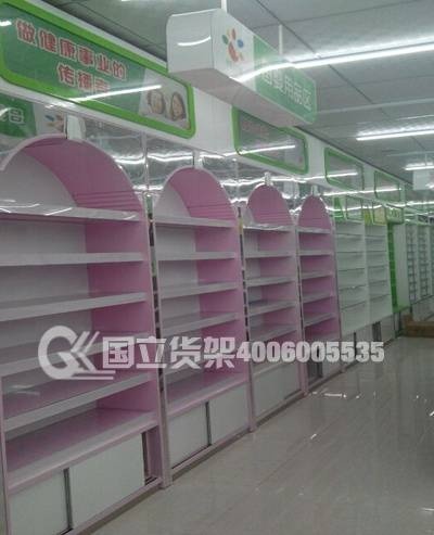 母嬰店烤漆貨架